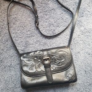 Patricia Nash small black crossbody